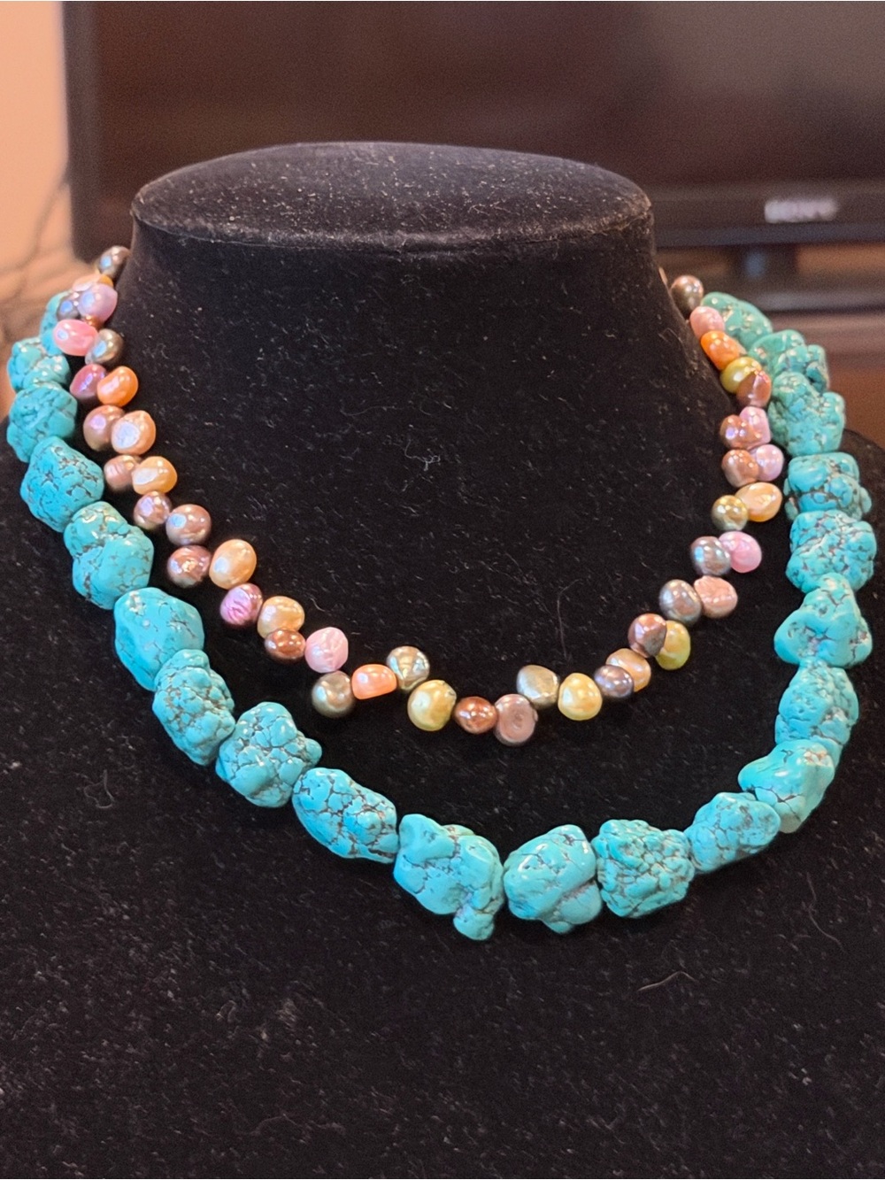Multicolor Freshwater Pearl Necklace